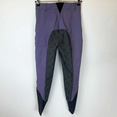 【未使用】Accademia Italiana アカデミアイタリアーナ キュロット パンツ パワーグリップ W-VICTORY 42 ラベンダー レディース 乗馬ズボン 馬術の画像