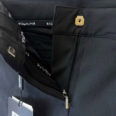 【未使用】エクイライン EQUILINE GEMMAG キュロット パンツ フルグリップ 42 ブラック N08923 レディース 乗馬ズボン 馬術の画像
