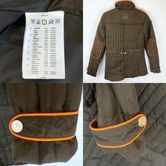 HKM Lauria Garrelli ローリア ギャレリィ キルティング ライディングジャケット S ブラウン レディース 乗馬 馬術の画像