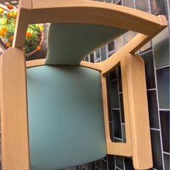 【中古】TOYO FURNITURE/東洋ファニチャー 乳幼児用 ハイチェアー 木製 ベビーチェア 子供椅子 の画像