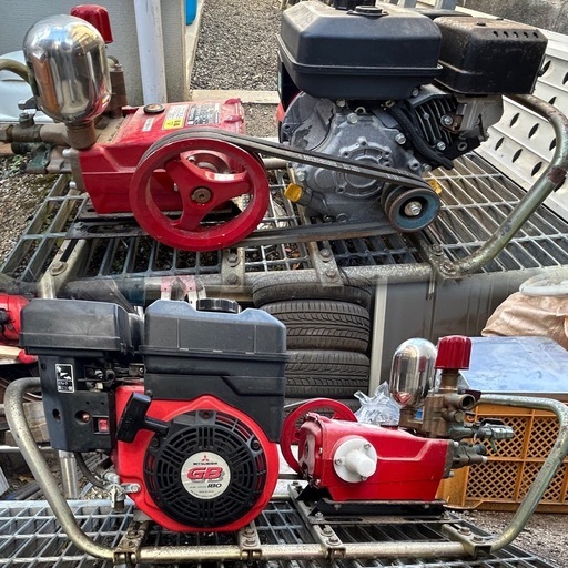 動力動噴機ハツタYS450DX