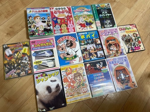 子ども用DVDまとめ売り (にち) 西川原のキッズ用品《幼児教育》の中古