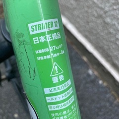 ストライダー🔴黄緑　黄色の出品もありますの画像