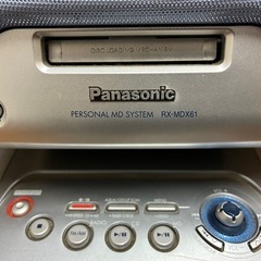 値段交渉OK 　パナソニック　ラジカセ　CD MD ラジオの画像
