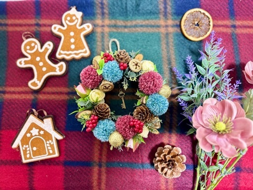 クリスマスリース ハンドメイド クリスマスリース クリスマスリース〜ハンドメイド〜 (らなん) 太平の年中行事用品