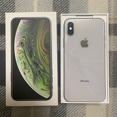  iPhone Xs 256GB シルバー　SIMフリー
の画像