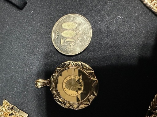 K18喜平ネックレス20g コイントップ