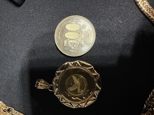 K18喜平ネックレス20g コイントップ