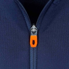 マムート エナジー ミッドレイヤー ハーフ ジップ プル アジアンフィット M ネイビー 1016-01130 レディース MAMMUTの画像