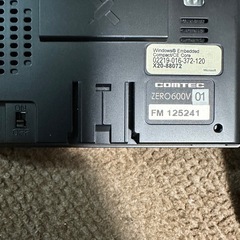 COMTEC ZERO 600V レーダー探知機 本体の画像