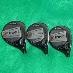 【名器】【希少】PING G400 5w 7w 9w【3本セット】の画像