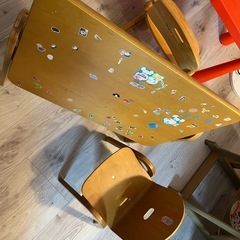 キッズデスク・チェアの画像