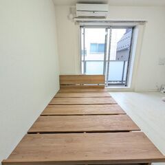 セミダブル　ベッドフレーム（LOWYA）の画像