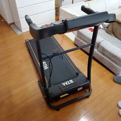【美品】【福岡県内配送無料】動作品 BTM ルームランナー フィットネス ランニングマシン ～12km/h 家庭用 トレーニングの画像