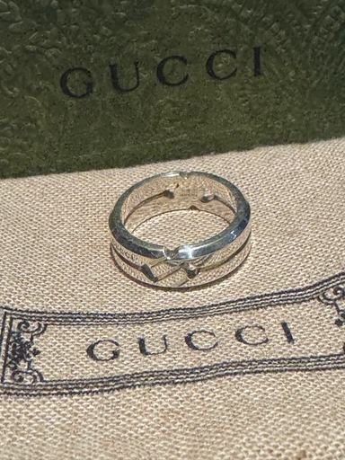 グッチ GUCCI ノット インフィニティ リング 表記サイズ16号 (箱・袋 