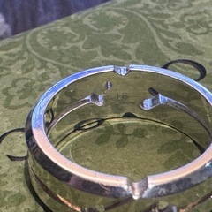 【交渉中】グッチ GUCCI ノット インフィニティ リング 表記サイズ16号 (箱・袋・保証書付)の画像