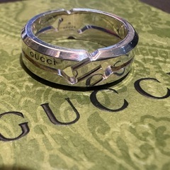 【交渉中】グッチ GUCCI ノット インフィニティ リング 表記サイズ16号 (箱・袋・保証書付)の画像