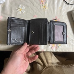 レザーの財布の画像