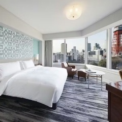 2026/1/10〜1泊ザプリンスパークタワー東京【東京タワー側】コーナーキング　ビューバス　禁煙　宿泊権利譲渡の画像