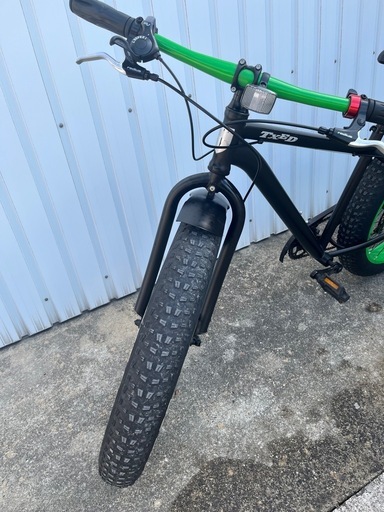 極太タイヤ】ファットバイク TXED 7段変速 26インチ マウンテンバイク