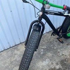 【極太タイヤ】ファットバイク TXED 7段変速 26インチ マウンテンバイクの画像