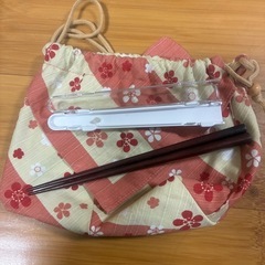 漆塗り　曲げわっぱのお弁当箱セットの画像