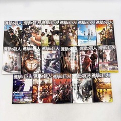 [全巻セット] 進撃の巨人 1～34巻 ※一部レンタル落ち 諫山創の画像