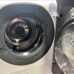 【超最安値】💎2021年購入SHARPドラム式洗濯機 洗剤自動投入　NEXT乾燥ES-WS13 配達無料の画像