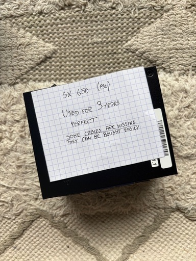 SilverStone SX650-G SFX 80PLUS 訳あり