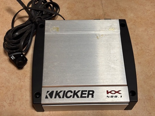 Kicker kx 400.1 ウーハー用アンプ (M) てだこ浦西のカーオーディオの