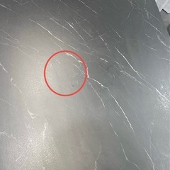 CREMA ダイニングテーブル 黒　120の画像