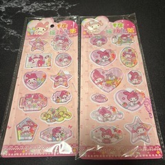 キラキラ✨ウォーター✨サンリオシール♡♡の画像