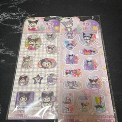 キラキラ✨ウォーター✨サンリオシール♡♡の画像