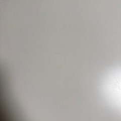 【即日受け取りも可能】80cm円卓/ホワイト の画像