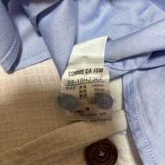 コムサイズム　男子　140 ワイシャツ　卒園式　入学式　卒業式
の画像