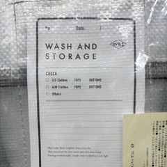 未開封◆クリアボックスバッグ◆LL◆２点ありの画像