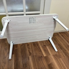 【受け渡し決定】ローテーブル　白の画像