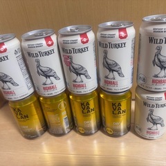 カバラン　ワイルドターキー　ウイスキーの画像