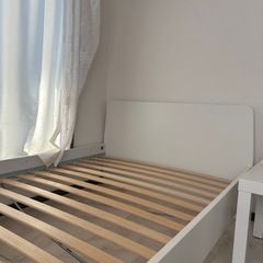IKEA セミダブル　すのこベットの画像