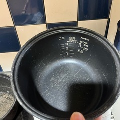 炊飯器3合炊きTIGERの画像