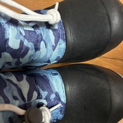 18cm ブーツ子供用　　あたたかいの画像