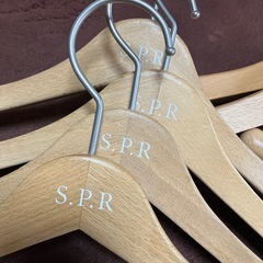 ★ SPR ほか　上質な木製ハンガー　15本セットの画像