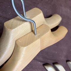 ★ SPR ほか　上質な木製ハンガー　15本セットの画像