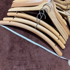 ★ SPR ほか　上質な木製ハンガー　15本セットの画像