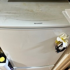 SHARP冷蔵庫一人暮らし用の画像