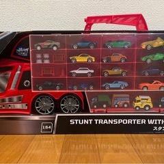 トランスポーター　トラック　収納　ミニカーおもちゃの画像