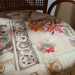 籐のいすの画像