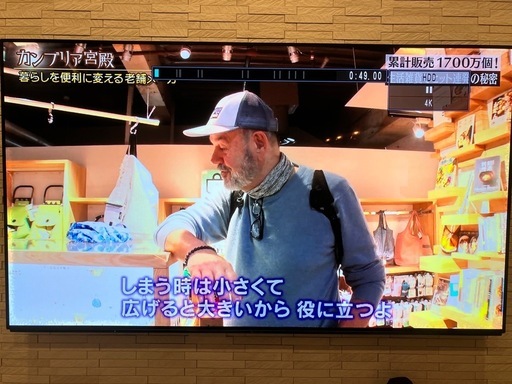 【大画面有機ELテレビ】パナソニック製65インチ