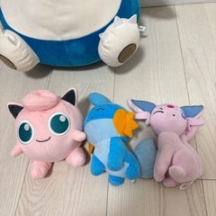 ポケモンぬいぐるみセットの画像