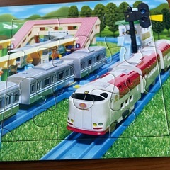 プラレール　パズルブックの画像